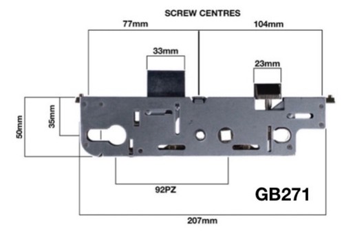 Upvc door repairs multi point - multi,