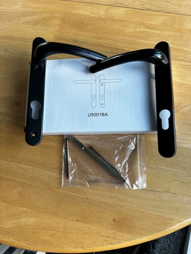 Black upvc multi point lock - upvc, or